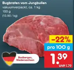Netto Marken-Discount Bugbraten vom Jungbullen Angebot