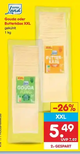 Netto Marken-Discount Gutes Land Gouda XXL Angebot