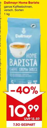 Netto Marken-Discount Dallmayr Home Barista Caffè Crema Dolce Angebot