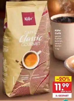 Netto Marken-Discount Käfer Kaffee Caffé Angebot