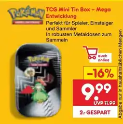 Netto Marken-Discount Pokémon Mini-Tin-Box Angebot