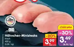 Netto Marken-Discount Gut Ponholz Hähnchen-Ministeaks Angebot