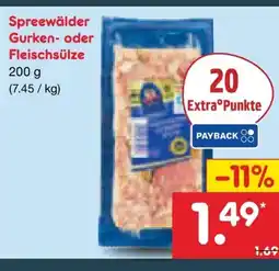 Netto Marken-Discount Spreewälder Gurkensülze Angebot