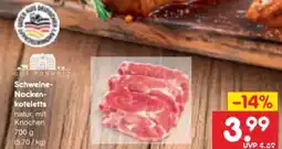Netto Marken-Discount Gut Ponholz Schweine-Nackenkoteletts Angebot