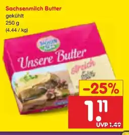 Netto Marken-Discount Sachsenmilch Butter Angebot