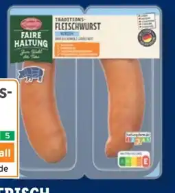 Lidl Metzgerfrisch Traditions-Fleischwurst Angebot