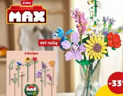PENNY Zuru Max Bausteine-Set Blumenkollektion Angebot