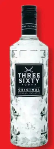 Lidl Three Sixty Vodka Original Angebot