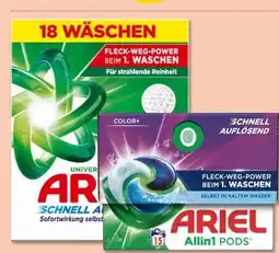 PENNY Ariel Universalwaschmittel Pulver Angebot