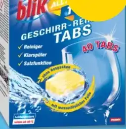 PENNY Blik Geschirrreiniger Tabs Angebot