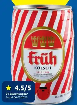 Lidl Früh Kölsch Bierfass Angebot