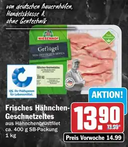 HIT Frisches Hähnchen- Geschnetzeltes Angebot