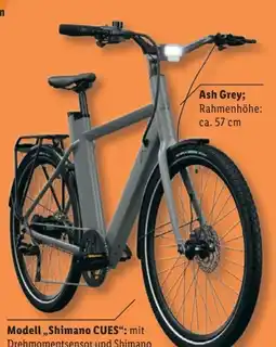 Lidl Crivit Urban E-Bike X.3 Shimano CUES Angebot