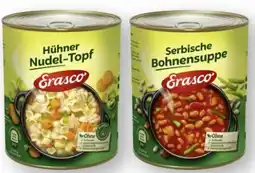 Scheck-in-Center Erasco Suppen Angebot