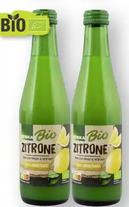 Scheck-in-Center Edeka Bio Zitronendirektsaft Angebot