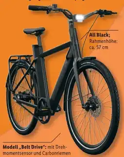 Lidl Crivit Urban E-Bike X.3 Belt Drive Angebot