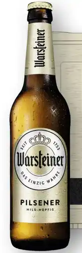Scheck-in-Center Warsteiner Pilsener Angebot