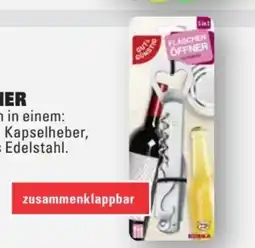 Scheck-in-Center Gut & Günstig Flaschenöffner Angebot