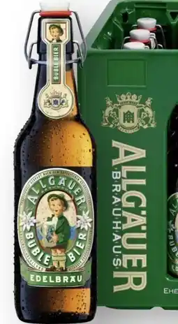 Scheck-in-Center Allgäuer Brauhaus Büble Edelbräu Angebot