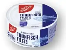 Edeka Gut & Günstig Thunfischfilets in eigenem Saft Angebot