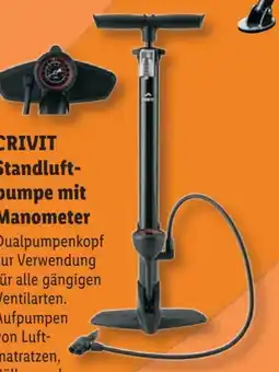 Lidl Crivit Standluftpumpe Angebot
