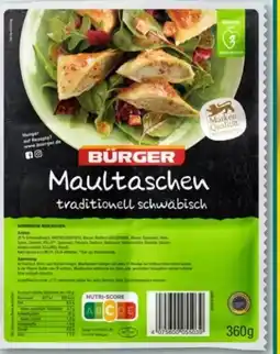 REWE Center Bürger Maultaschen Angebot