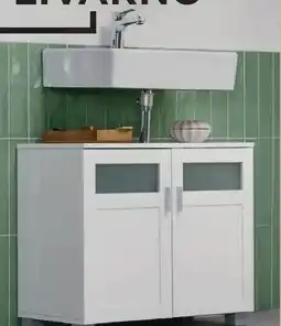 Lidl Livarno Home Waschbeckenunterschrank Basel Angebot