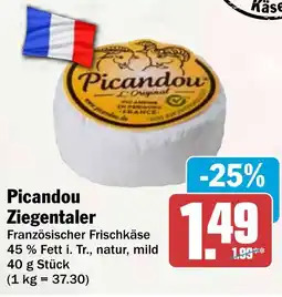 HIT Picandou Ziegentaler Französischer Frischkäse Angebot