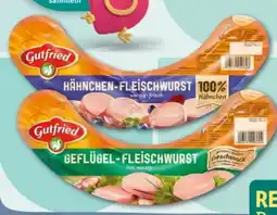 REWE Center Gutfried Hähnchen-Fleischwurst Würzig-Frisch Angebot