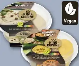 REWE Center King Cuisine Hummus Vegan Angebot