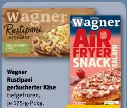 REWE Center Original Wagner Rustipani Geräucherter Käse Angebot
