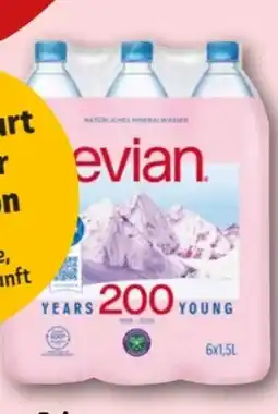 REWE Center Evian Mineralwasser Angebot