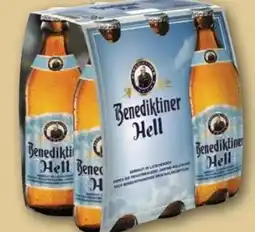 REWE Center Benediktiner Weissbier Hell Angebot
