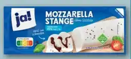 REWE Center ja! Mozzarella Stange Angebot