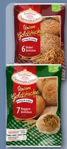 REWE Center Coppenrath & Wiese Unsere Goldstücke 6 Dinkelbrötchen Angebot