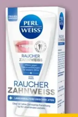 REWE Center Perlweiss Zahncreme Raucher Zahnweiß Angebot