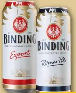 REWE Center Binding Römer Pils Angebot