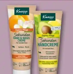 REWE Center Kneipp Sekunden-Handcreme Angebot