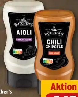 REWE Butcher’s Burger Sauce Angebot