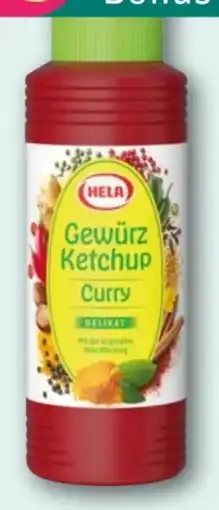 REWE Hela Curry-Gewürz-Ketchup Angebot