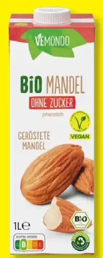 Lidl Vemondo Veganer Bio Mandeldrink Angebot
