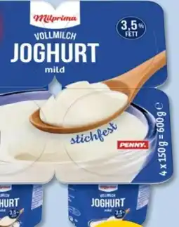 PENNY Milprima Vollmilch Joghurt Angebot