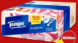 PENNY Tempo Taschentücher Trio Box Angebot