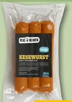 REWE Peas of Heaven Kesewurst Angebot