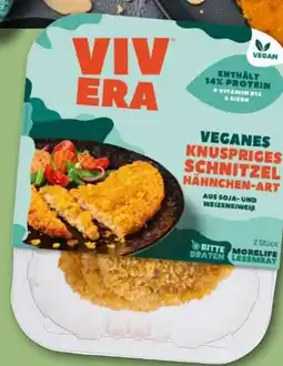 REWE Vivera Veganes Knusprige Schnitzel Hähnchen-Art Angebot