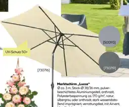 BayWa Bau & Garten Haveson Marktschirm Lucca Angebot
