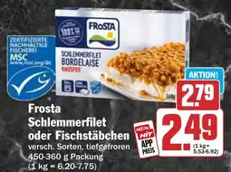HIT Frosta Schlemmerfilet oder Fischstäbchen Angebot