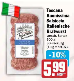 HIT Toscana Buonissima Salsiccia Italienische Bratwurst Angebot