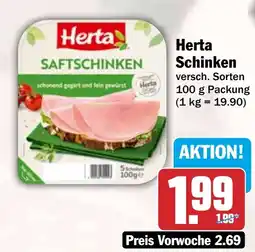 HIT Herta Schinken Angebot