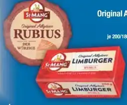 E-Center St. Mang Original Allgäuer Limburger Angebot